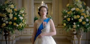 Claire Foy as a young Queen Elizabeth, in The Crown. Asked if there was an element of propaganda in his portrayal of the Queen, an attempt to make her more relatable and human to the global, post-colonial audience, Daldry laughed and replied with a simple, ‘Yes’. Claire Foy as a young Queen Elizabeth, in The Crown. Asked if there was an element of propaganda in his portrayal of the Queen, an attempt to make her more relatable and human to the global, post-colonial audience, Daldry laughed and replied with a simple, ‘Yes’.