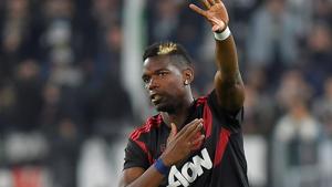 Paul Pogba missed Manchester United’s 3-1 defeat to Manchester City with injury.(REUTERS) Paul Pogba missed Manchester United’s 3-1 defeat to Manchester City with injury.(REUTERS)