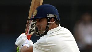 India's batsman Gautam Gambhir plays a shot during the first day of third test cricket match between India and New Zealand at The Holkar Cricket Stadium in Indore on October 8, 2016.(AFP/Getty Images) India's batsman Gautam Gambhir plays a shot during the first day of third test cricket match between India and New Zealand at The Holkar Cricket Stadium in Indore on October 8, 2016.(AFP/Getty Images)