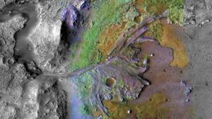 NASA has chosen Jezero Crater, a geologically rich terrain, as the landing site for its upcoming Mars 2020 rover mission, the US space agency said.(Twitter/NASA) NASA has chosen Jezero Crater, a geologically rich terrain, as the landing site for its upcoming Mars 2020 rover mission, the US space agency said.(Twitter/NASA)