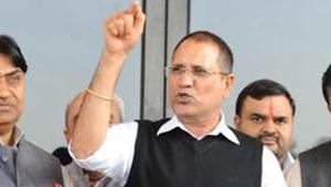 File photo of Rameshwar Dudi, Leader of Opposition in Rajasthan Assembly.(HT File) File photo of Rameshwar Dudi, Leader of Opposition in Rajasthan Assembly.(HT File)