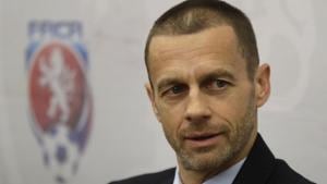 UEFA chief Aleksander Ceferin has denied that there will be a European Super League.(AP) UEFA chief Aleksander Ceferin has denied that there will be a European Super League.(AP)