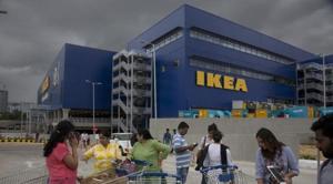 Indian customers stand outside IKEA's first store in India as it opened in Hyderabad, India(AP file photo) Indian customers stand outside IKEA's first store in India as it opened in Hyderabad, India(AP file photo)