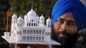On a day when both India and Pakistan made progress on building Kartarpur corridor, two officials of the Indian High Commission in Pakistan were reportedly humiliated and barred from entering gurdwaras in the neighbouring country.(PTI) On a day when both India and Pakistan made progress on building Kartarpur corridor, two officials of the Indian High Commission in Pakistan were reportedly humiliated and barred from entering gurdwaras in the neighbouring country.(PTI)