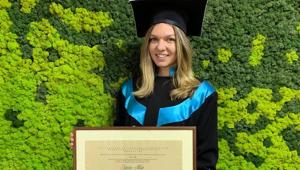 Simona Halep won her first Grand Slam title in 2018.(Twitter (@Simona_halep)) Simona Halep won her first Grand Slam title in 2018.(Twitter (@Simona_halep))