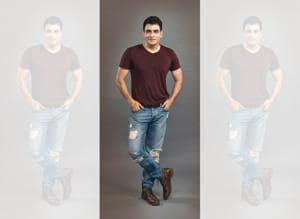 Actor-playwright-director, Manav Kaul is also a published author whose third book Tumhare Barey Main has just hit the stands; T-Shirt and shoes, Zara; jeans: Diesel(Aalok Soni)