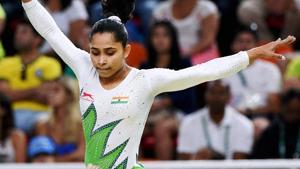 Dipa Karmakar participates at the Rio Olympics 2016.(HT Photo) Dipa Karmakar participates at the Rio Olympics 2016.(HT Photo)