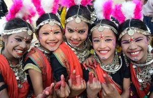 The Madhya Pradesh assembly election matters because the state is a microcosm of Indian diversity, with a range of caste groups, tribals and Muslims(PTI) The Madhya Pradesh assembly election matters because the state is a microcosm of Indian diversity, with a range of caste groups, tribals and Muslims(PTI)