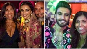 Ranveer Singh and Deepika Padukone were spotted dancing at a party thrown by Ranveer’s sister Ritika in Mumbai.(Instagram) Ranveer Singh and Deepika Padukone were spotted dancing at a party thrown by Ranveer’s sister Ritika in Mumbai.(Instagram)