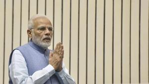 Prime Minister Narendra Modi in his Mann Ki Baat pointed out that the topics of conversation with teenagers are mostly limited studies and behaviour and lifestyle.(Sonu Mehta/HT PHOTO) Prime Minister Narendra Modi in his Mann Ki Baat pointed out that the topics of conversation with teenagers are mostly limited studies and behaviour and lifestyle.(Sonu Mehta/HT PHOTO)