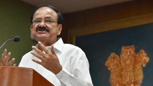 Vice President M Venkaiah Naidu on Monday will lay the foundation stone for the construction of Dera Baba Nanak - Kartarpur Sahib Corridor.(HT File Photo) Vice President M Venkaiah Naidu on Monday will lay the foundation stone for the construction of Dera Baba Nanak - Kartarpur Sahib Corridor.(HT File Photo)