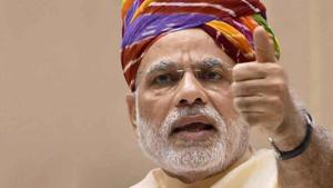 The 50th episode of Prime Minister Narendra Modi’s popular radio show, Mann ki Baat, airs on All India Radio on Sunday.(HT File Photo) The 50th episode of Prime Minister Narendra Modi’s popular radio show, Mann ki Baat, airs on All India Radio on Sunday.(HT File Photo)