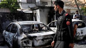 The Baloch Liberation Army has claimed credit for the attack on the Chinese consulate in Karachi(REUTERS) The Baloch Liberation Army has claimed credit for the attack on the Chinese consulate in Karachi(REUTERS)
