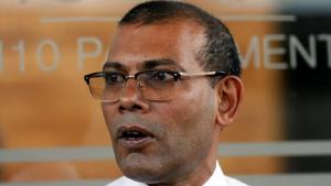 Maldives former President Mohamed Nasheed was elected as the country’s head in its first-ever democratic poll in 2008, ousting an authoritarian president who had ruled the honeymoon islands for 30 years.(REUTERS) Maldives former President Mohamed Nasheed was elected as the country’s head in its first-ever democratic poll in 2008, ousting an authoritarian president who had ruled the honeymoon islands for 30 years.(REUTERS)