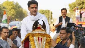 Rajasthan Congress president Sachin Pilot, who is the party’s candidate from Tonk assembly seat in the December 7 election, is contesting assembly election for the first time.(HT Photo) Rajasthan Congress president Sachin Pilot, who is the party’s candidate from Tonk assembly seat in the December 7 election, is contesting assembly election for the first time.(HT Photo)