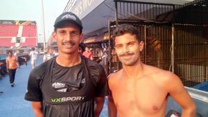 Indian origin brothers Arun Panchia (29) and Jared Panchia (25) in New Zealand team.(HT Photo) Indian origin brothers Arun Panchia (29) and Jared Panchia (25) in New Zealand team.(HT Photo)