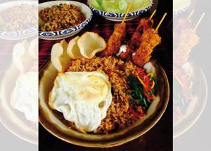 The Asian Box Nasi Goreng.... light years away from many street dishes of the same name The Asian Box Nasi Goreng.... light years away from many street dishes of the same name