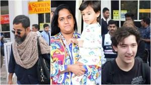 Sabyasachi Mukerjee and Arpita Khan in Jodhpur for Priyanka Chopra, Nick Jonas’ wedding.(Instagram) Sabyasachi Mukerjee and Arpita Khan in Jodhpur for Priyanka Chopra, Nick Jonas’ wedding.(Instagram)