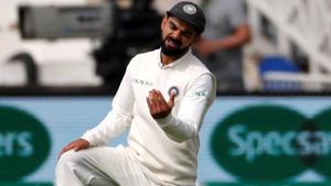 Virat Kohli looks dejected during the Test series against England.(REUTERS) Virat Kohli looks dejected during the Test series against England.(REUTERS)