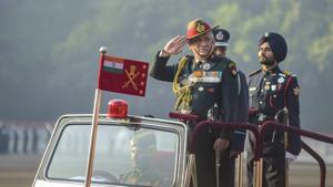 Pune: Army Chief Gen. Bipin Rawat reviews during the passing out parade of the 135th course of the National Defence Academy (NDA), in Pune, Friday, Nov. 30, 2018. (PTI Photo)(PTI) Pune: Army Chief Gen. Bipin Rawat reviews during the passing out parade of the 135th course of the National Defence Academy (NDA), in Pune, Friday, Nov. 30, 2018. (PTI Photo)(PTI)
