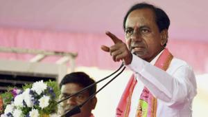 K Chandrasekhar Rao has accused PM Narendra Modi of not clearing the proposed reservation for Muslims.(PTI/File Photo) K Chandrasekhar Rao has accused PM Narendra Modi of not clearing the proposed reservation for Muslims.(PTI/File Photo)