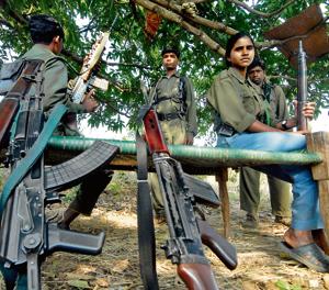 Naxal cadre in the Dantewada district of Chhattisgarh on February 4, 2010.(Tribhuvan Tiwari/Outlook) Naxal cadre in the Dantewada district of Chhattisgarh on February 4, 2010.(Tribhuvan Tiwari/Outlook)
