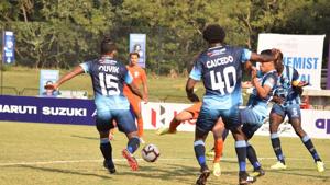 The win against Indian Arrows is the second of the season for Minerva Punjab.(AIFF)