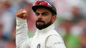 Virat Kohli celebrates after England's Sam Curran (not pictured) lost his wicket.(Action Images via Reuters) Virat Kohli celebrates after England's Sam Curran (not pictured) lost his wicket.(Action Images via Reuters)