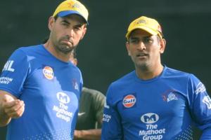 Chennai Super Kings Captain Mahendra Singh Dhoni and Coach Stephen Fleming(Anil Dayal/Hindustan Times) Chennai Super Kings Captain Mahendra Singh Dhoni and Coach Stephen Fleming(Anil Dayal/Hindustan Times)