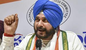 Punjab Cabinet Minister Navjot Singh Sidhu(PTI) Punjab Cabinet Minister Navjot Singh Sidhu(PTI)