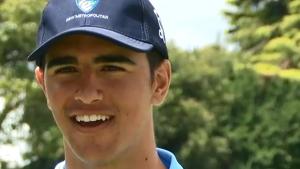 Oliver Davies smashed 17 sixes in his knock of 2017.(Screengrab form Cricket.co.au) Oliver Davies smashed 17 sixes in his knock of 2017.(Screengrab form Cricket.co.au)