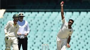 Ravi Ashwin bowls on the third day of the tour match against Cricket Australia XI at the SCG.(AFP) Ravi Ashwin bowls on the third day of the tour match against Cricket Australia XI at the SCG.(AFP)