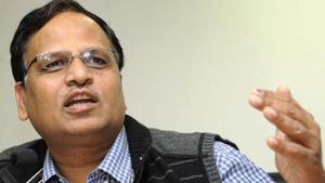 The CBI has charged Satyendra Jain of amassing disproportionate assets to tune of <span class='webrupee'>₹</span>1.47 crore.(HT/File Photo) The CBI has charged Satyendra Jain of amassing disproportionate assets to tune of <span class='webrupee'>₹</span>1.47 crore.(HT/File Photo)