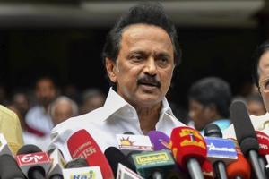 The DMK and its ideological mentor, the Dravidar Kazhagam as well as the CPI said the low cut off for the EWS exposed the BJP government’s “conspiracy”(PTI Photo) The DMK and its ideological mentor, the Dravidar Kazhagam as well as the CPI said the low cut off for the EWS exposed the BJP government’s “conspiracy”(PTI Photo)