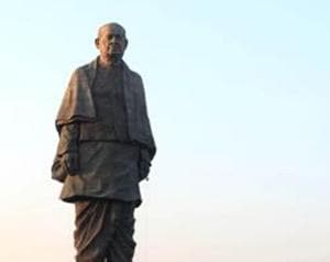 Prime Minister Narendra Modi had inaugurated an imposing 182-metre statue of the country’s first Home Minister, touted as the world’s tallest.(HT File Photo)