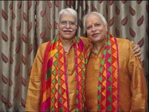 In the stellar line-up are legendary vocalists and Padmabhushan awardees Rajan and Sajan Mishra.(HT File Photo) In the stellar line-up are legendary vocalists and Padmabhushan awardees Rajan and Sajan Mishra.(HT File Photo)