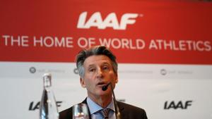 Athletics - IAAF Council Press Conference - The Sea Club Conference Centre, Monaco - December 4, 2018 IAAF President Sebastian Coe during the press conference(REUTERS) Athletics - IAAF Council Press Conference - The Sea Club Conference Centre, Monaco - December 4, 2018 IAAF President Sebastian Coe during the press conference(REUTERS)