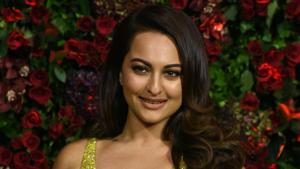 Sonakshi Sinha poses for a picture during the wedding reception party of actors Ranveer Singh and Deepika Padukone in Mumbai on December 1, 2018.(AFP) Sonakshi Sinha poses for a picture during the wedding reception party of actors Ranveer Singh and Deepika Padukone in Mumbai on December 1, 2018.(AFP)