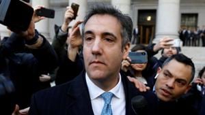 US president Donald Trump described Cohen as weak and a liar and said he himself did nothing wrong in relation to the Moscow project.(REUTERS) US president Donald Trump described Cohen as weak and a liar and said he himself did nothing wrong in relation to the Moscow project.(REUTERS)