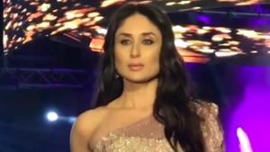 Kareena Kapoor Khan and Kartik Aaryan attended Masala Awards 2018 in Dubai.(Viral Bhayani/Instagram) Kareena Kapoor Khan and Kartik Aaryan attended Masala Awards 2018 in Dubai.(Viral Bhayani/Instagram)