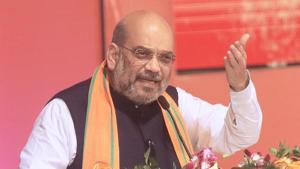 Rajasthan assembly elections 2018: BJP president Amit Shah on Wednesday attacked Congress president Rahul Gandhi on Punjab minister Navjot Singh Sidhu’s Pakistan visit.(HT File Photo) Rajasthan assembly elections 2018: BJP president Amit Shah on Wednesday attacked Congress president Rahul Gandhi on Punjab minister Navjot Singh Sidhu’s Pakistan visit.(HT File Photo)