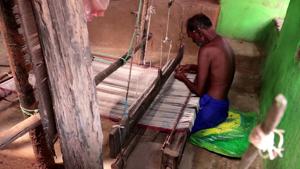 A still from the ‘Kotpad Weaving’ documentary.(HT/PHOTO) A still from the ‘Kotpad Weaving’ documentary.(HT/PHOTO)