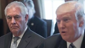 Rex Tillerson, the former US secretary of state, broke his silence Thursday calling his former boss, President Donald Trump, “undisciplined” and saying that he was given to violating the law.(AFP PHOTO/GETTY IMAGES)