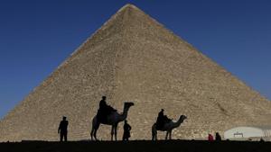 The Great Pyramid in Giza, Egypt. Image for representation.(AP file photo) The Great Pyramid in Giza, Egypt. Image for representation.(AP file photo)
