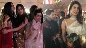 A host of celebrities including Janhvi Kapoor, Nick Jonas and Priyanka Chopra attended Isha Ambani’s sangeet in Udaipur. A host of celebrities including Janhvi Kapoor, Nick Jonas and Priyanka Chopra attended Isha Ambani’s sangeet in Udaipur.
