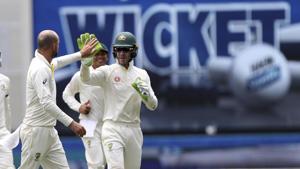Nathan Lyon picked up 6 wickets in the second innings(AP) Nathan Lyon picked up 6 wickets in the second innings(AP)