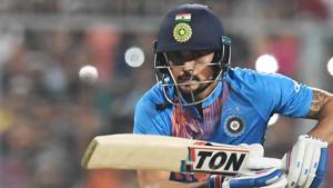 Manish Pandey played an unbeaten knock of 111.(AFP) Manish Pandey played an unbeaten knock of 111.(AFP)