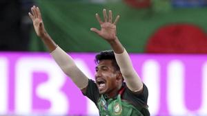 Mustafizur Rahman won the IPL in 2016 with Sunrisers Hyderabad.(AP) Mustafizur Rahman won the IPL in 2016 with Sunrisers Hyderabad.(AP)