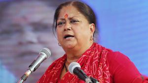 Chief minister Vasundhara Raje on Sunday expressed confidence that the BJP would return to power in the state. Meanwhile, the BJP has already started preparations for the 2019 Lok Sabha elections.(PTI File Photo) Chief minister Vasundhara Raje on Sunday expressed confidence that the BJP would return to power in the state. Meanwhile, the BJP has already started preparations for the 2019 Lok Sabha elections.(PTI File Photo)