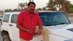 A 35-year-old prominent Indian social worker in the UAE has allegedly committed suicide by hanging himself from a ceiling fan in his apartment.(Sandeep Vellaloor/Facebook) A 35-year-old prominent Indian social worker in the UAE has allegedly committed suicide by hanging himself from a ceiling fan in his apartment.(Sandeep Vellaloor/Facebook)